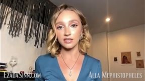 French porn star Alla Mephistopheles discusses matriarchy and religion