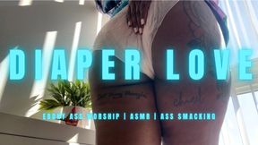 Diaper Love with Temptress Mango: Ebony Ass Fetish, ASMR, & Adult Diaper Fetish
