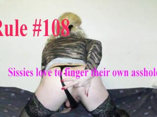 Sissy Rules Slideshow with Subliminal Sissy Feminization Training