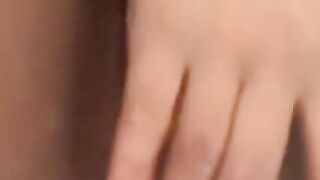 Hot Succubus Finger Fuck Her Creamy Vagina and Get Caught