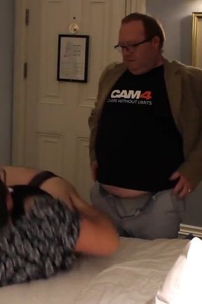 Daddy Fucks Boy in Hotel Room