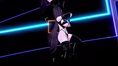 Pandora MMD ELF VTuber tears apart cosplay until she’s bare