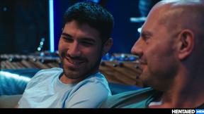 Gay Freeze Porn - Latin Bareback Time Stop Sex with Gus Torres & Dimitri Venom