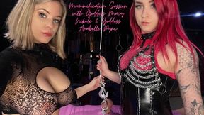 Mummification Session with Goddess Macy and Goddess Anabelle - WMV