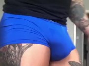 Lawrence London Blue Briefs Show