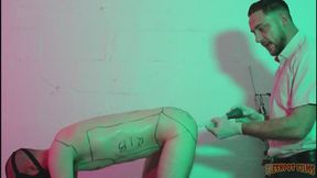 Oiled, flogged and fingered