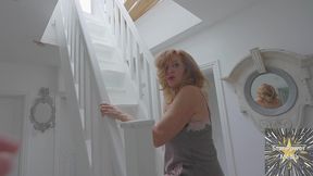 cheating wife andi james sneaks off for forbidden quickie fuck with snake dave at wild party (husband away!)