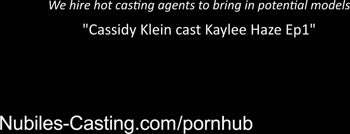 Kaylee Haze's First Porn Audition: A Trio of Threesome Thrills
