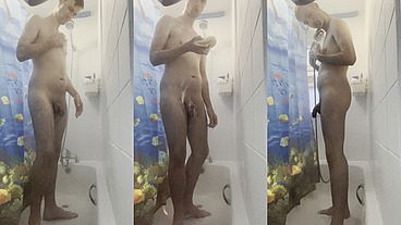 Twink plays solo in shower
