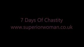 Seven Days Of Chastity HD