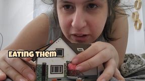 Giantess Vore – Eating Gummy Bears
