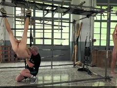 Master DILF Disciplines Two Blond Lads
