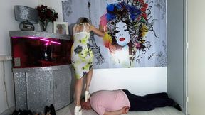 Verbal Domination Head Crushing Danielle 3 FLOOR CAMERA