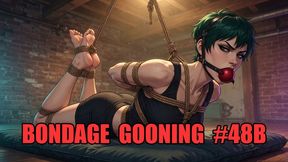Bondage Gooning #48B: Leather Mistress Eternal Rope Goon State (Animated)