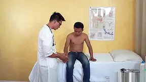 Twink Patient Cocksucked By His Asian Doctor