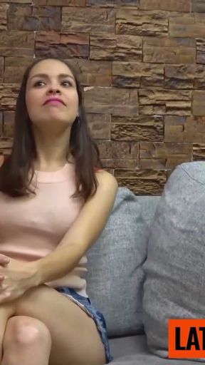 Cute Petite Latina Rough Anal Pounding POV In Hot Threesome   Clip 1