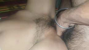 Desi wife hairy pussy fucked hard