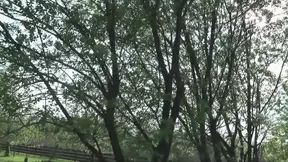 Big-titted German granny rides cowboy