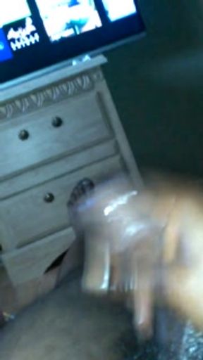 Busting a good nutt then eats cum