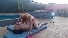 Redhead Really Ch0kes on the Dick in Her Throat