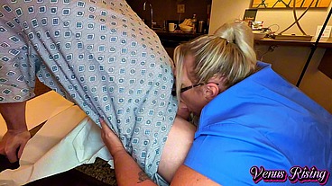 Nurse Venus Makes A Housecall To Collect A Sperm Sample on Porn Set from Billy Pilgrim