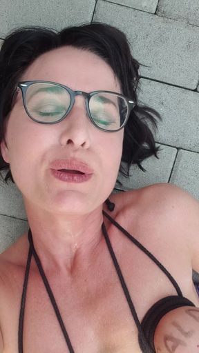 MILF Trains Orgasm and Squirt for Master