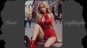 Elegance in Every Glance: Aurora Nightingale'_s Journey of Beauty and Grace Part 3 | #AI | Waifu Models #006