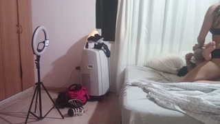 lesbian couple film themselves having lesbian sex