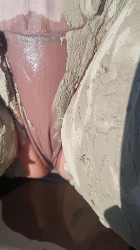 Julie Cunningham Pissing Her Muddy Knickers