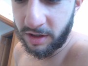 ASMR whispering JOI: jerk your cock to my alpha body and dirty instructions