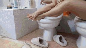 A Day Off in Her Slippers AVI