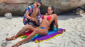 Risky Beach Sex Under the Sun
