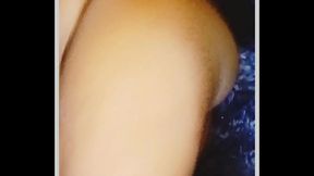 Big ass ebony teen shows off her curvy nyash in a naked strip tease