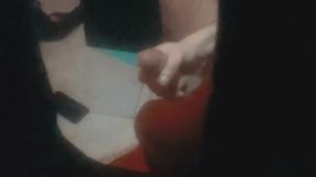 Real amateur gloryhole voyeur