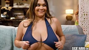 Big titties MILF lesbian savoring hot pussy&#x1F32E;&#xFE0F; licks and deep finger play with hot babe and big ass&#x1F351;