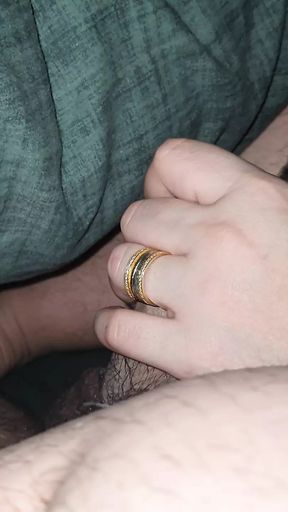 Step son let me handjob your cock in bed