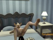 Furry Yaoi Hentai 3D - Dog Selffucked
