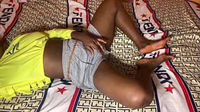 Young African Ebony Fucked in Her Nicker (HD)