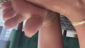French Tips & Toe Wiggles in My Sandals