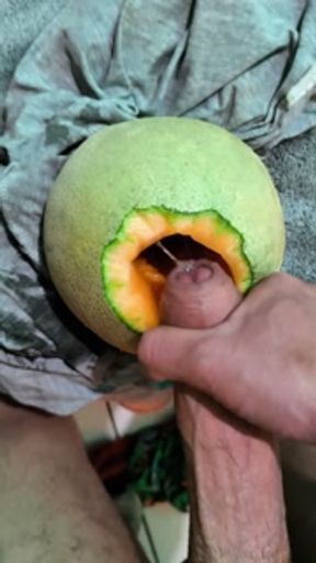 trying new things with a melon