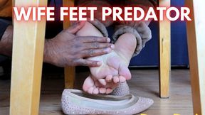 WIFE SHOEPLAY IN FLATS PREDATOR