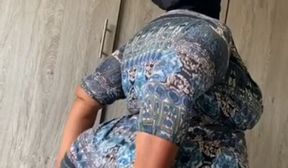 Elephant Butt Mega Massive Mzansi African SSBBW Butt  720p