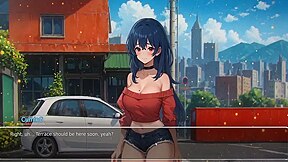 Bluring The Walls Romance Hentai Game Ep.1 Expose Her Perfect Ass In The Street !