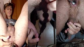 the handsome guy s relaxed sphincter opened up to reveal a rose