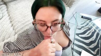 Stepmom’s tittyfuck through study break blowjobs and sloppy squirt