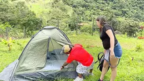 I Take My Rich Pregnant Girlfriend To A Campsite And End Up Shoving My Rich, Huge Cock Up Her Narrow Ass - Honey Moon