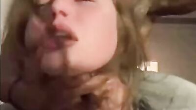 Fat white chick wanted some of this big dick inside her