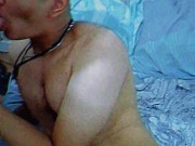 Ensinando meu femboy submisso como que se chupa uma rola