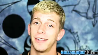 Kain Lanning and Jayden Ellis interview cute amateur twinks in the kitchen
