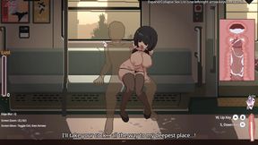 Fucking girls on a train (Train45 animations)